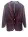 Robert Graham Purple Chenille Solid 2 Button Men's Blazer Purple / 42