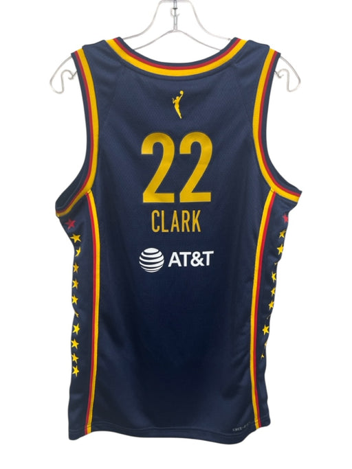 Nike Size S Blue & Multi Polyester Jersey Men's Short Sleeve Blue & Multi / S