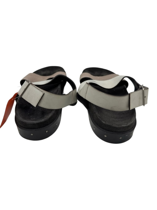 Lanvin Shoe Size 11 AS IS Beige & Black Leather Men's Shoes Beige & Black / 11