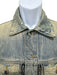 Amiri NWT Size M Light Wash Cotton Solid Trucker Moto Men's Jacket Light Wash / M
