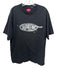 supreme Size L Black Cotton logo T shirt Crew Men's Short Sleeve Black / L