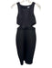 Hunter Bell Size 6 Black Polyester Cut Out Back Zip Sleeveless Dress Black / 6
