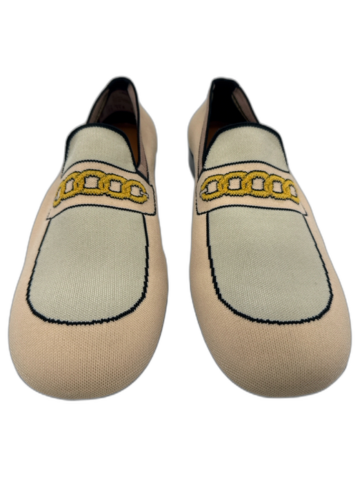 Marni Shoe Size 11.5 Box Included beige, brown, yellow Textile Printed Loafers beige, brown, yellow / 11.5