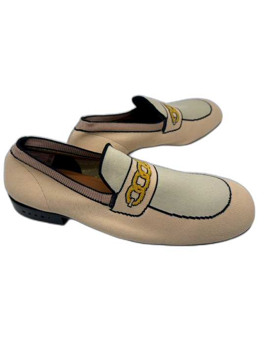 Marni Shoe Size 11.5 Box Included beige, brown, yellow Textile Printed Loafers beige, brown, yellow / 11.5