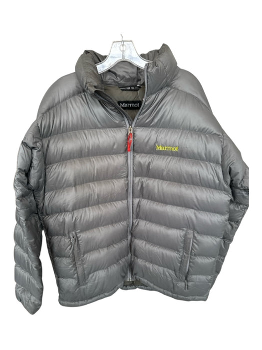 Marmot Size XL Grey Polyester Puffer Men's Jacket Grey / XL