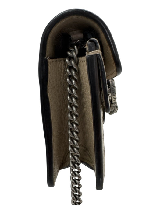 Gucci Beige Print Canvas & Leather Guccissima SHW Crossbody Bag Beige Print / Mini