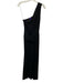 Michael Kors Collection Size 8 Black Viscose Blend Sleeveless Gathered Jumpsuit Black / 8
