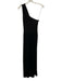 Michael Kors Collection Size 8 Black Viscose Blend Sleeveless Gathered Jumpsuit Black / 8