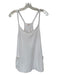 FP Movement Size M White Spaghetti Strap Solid Athletic Romper White / M