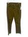 Mother Size 29 Olive Green Cotton Denim High Rise Raw Hem Jeans Olive Green / 29