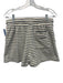 Rails Size S/M Navy Blue & White Cotton Long Sleeve Terry Cloth Short Set Navy Blue & White / S/M