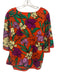 Roller Rabbit Size S/M Orange, Purple, Green Cotton Short Sleeve Short Set Orange, Purple, Green / S/M