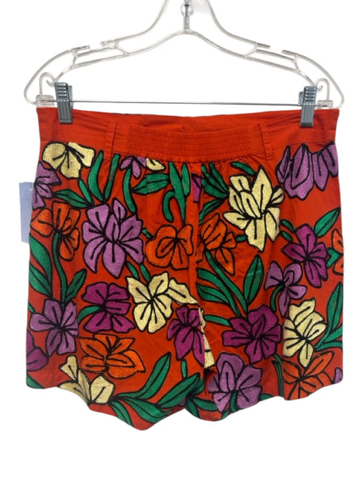 Roller Rabbit Size S/M Orange, Purple, Green Cotton Short Sleeve Short Set Orange, Purple, Green / S/M