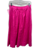 Rhode Size M Hot pink Missing Fabric Tag Linen Feel Elastic Back Side Zip Skirt Hot pink / M