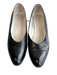 Robert Clergerie Shoe Size 9.5 Black Leather Pointed Toe Stitch Detail Shoes Black / 9.5