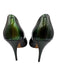 Alexander McQueen Shoe Size 40 Green, Purple & Beige Leather Upper Patent Pumps Green, Purple & Beige / 40