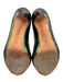Alexander McQueen Shoe Size 40 Green, Purple & Beige Leather Upper Patent Pumps Green, Purple & Beige / 40