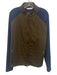 Peter Millar Size L Brown & Navy Polyester Solid Men's Jacket Brown & Navy / L