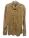 Patagonia Size XL Brown Cotton Solid Button Down Men's Long Sleeve Shirt Brown / XL