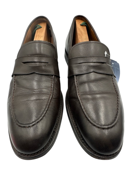 Allen Edmonds Shoe Size 10 AS IS Dark Brown Leather Solid Dress Men's Shoes Dark Brown / 10