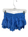 Shug! Size S Blue Silk Ruffle Mini Skort Blue / S