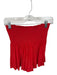 Koch Size S Tomato Polyester Smocked Shorts Tomato / S