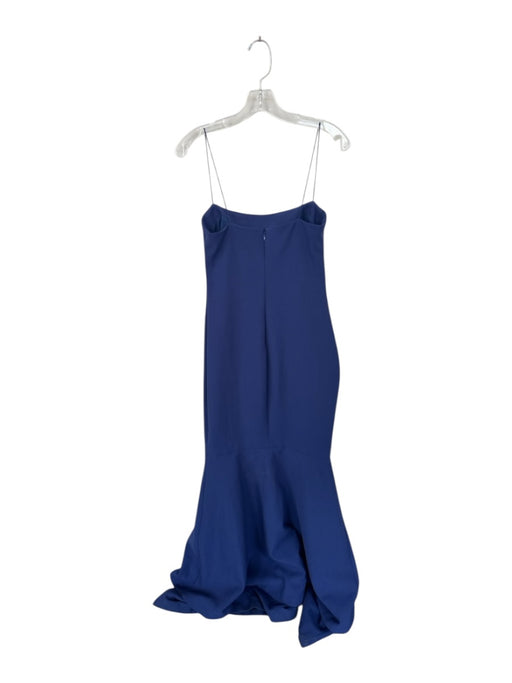 Likely Size 6 Navy Spaghetti Strap Back Zip Mermaid Gown Navy / 6