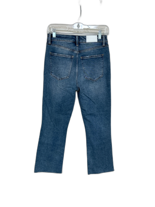 Pistola Size 27 Medium & Dark Wash Cotton Blend Raw Hem Distressed Jeans Medium & Dark Wash / 27