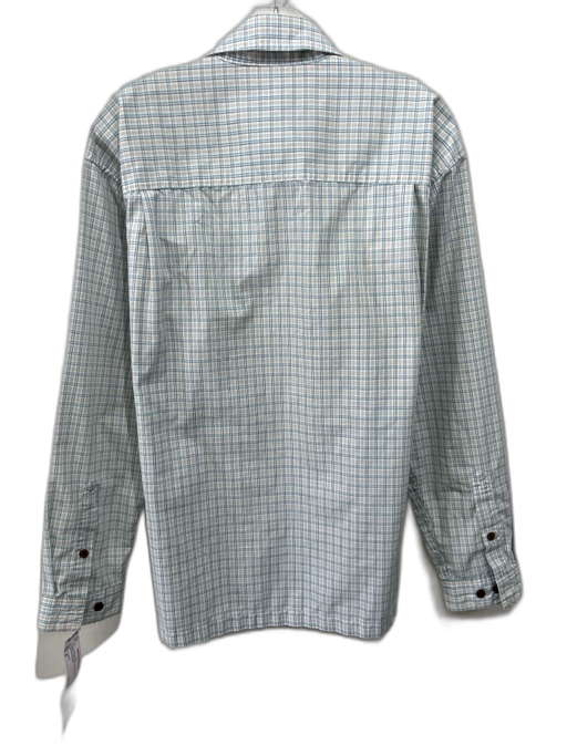 Patagonia Size M White & Multi Plaid Button Down Men's Long Sleeve Shirt White & Multi / M