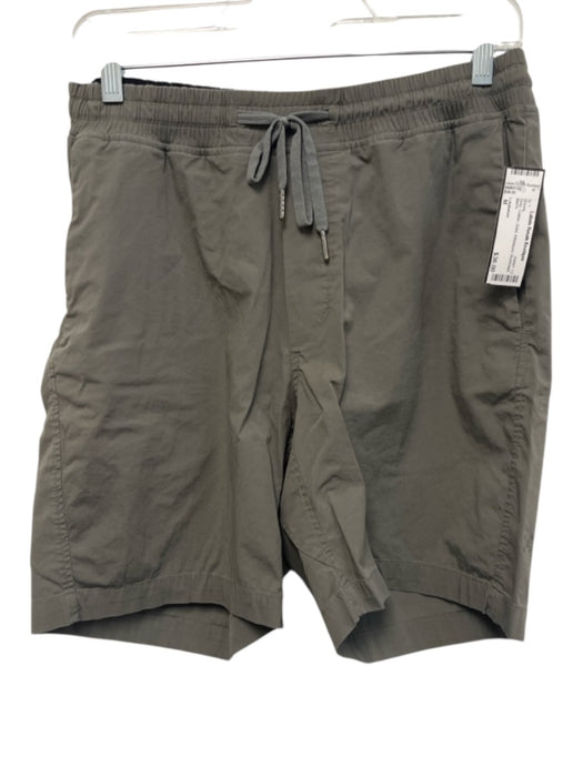 Lululemon Size M Gray Cotton Solid Athleisure Men's Shorts Gray / M