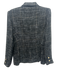 L'agence Size 8 Black & White Polyester Blend Metallic Thread Tweed Jacket Black & White / 8