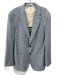 Peter Millar Blue & Multi Wool Plaid 2 Button Men's Blazer Blue & Multi / L