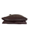Rebecca Minkoff Brown Leather Stitching Chain Strap Shoulder Zip Close Bag Brown