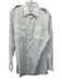 Prada NWT Size 15.5 White Cotton Solid Button Down Men's Long Sleeve Shirt White / 15.5