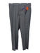 Prada NWT Size 44 Gray Wool Zip Fly Men's Pants Gray / 44