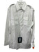 Prada NWT Size 15.5 White Cotton Solid Button Down Men's Long Sleeve Shirt White / 15.5