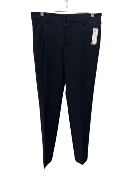 Prada Size 28 Black Polyester Zip Fly Men's Pants Black / 28