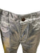 Celine Size 29 Silver Cotton Zip Fly Reflective Men's Pants Silver / 29