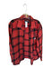 Carhartt Size L Red & Black Cotton Plaid Button Down Men's Shirt Red & Black / L