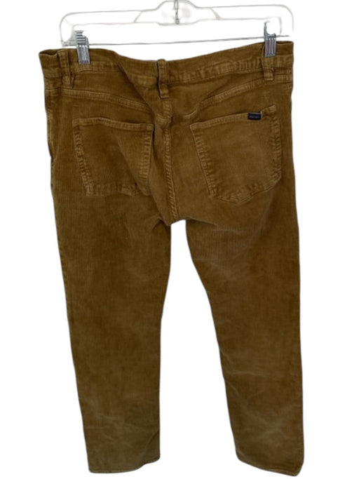 JACHS Size 34x30 Light Brown Corduroy Men's Pants Light Brown / 34x30
