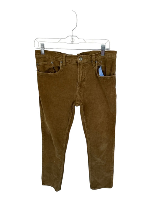 JACHS Size 34x30 Light Brown Corduroy Men's Pants Light Brown / 34x30