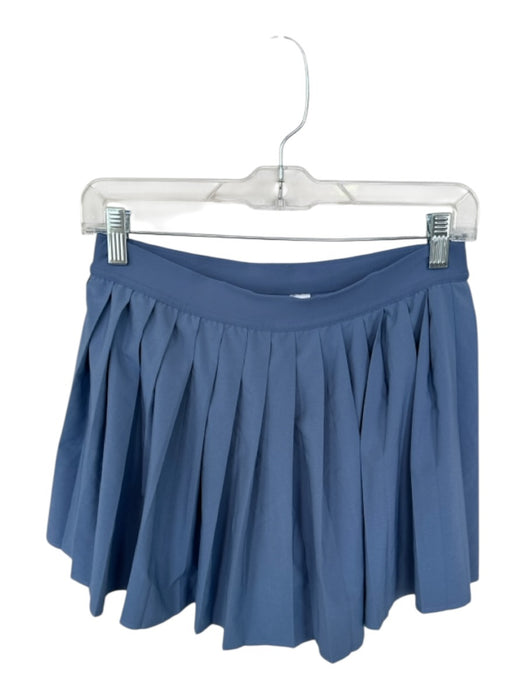 Lululemon Size 8 Slate Blue Nylon Pleated Tennis Athletic Skort Slate Blue / 8