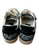 Golden Goose Shoe Size 39 Silver & Black Leather & Suede Lace Up Sneakers Silver & Black / 39