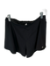 Alo Size S Black Polyester Elastic Waist Athletic Shorts Black / S