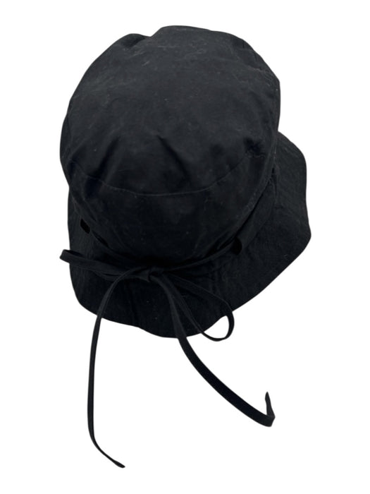 Jacquemus Black Cotton Bucket Drawstring Hat Black / One Size