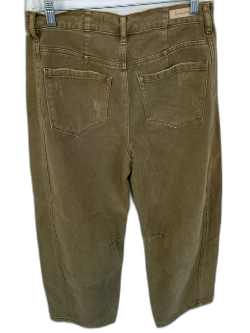 BlankNYC Size 29 Light Brown Cotton High Waist Barrell Leg Jeans Light Brown / 29