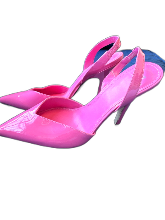 Marc Fisher Shoe Size 8 Pink Patent Leather Pointed Toe Stiletto Pumps Pink / 8