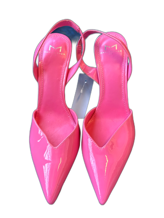 Marc Fisher Shoe Size 8 Pink Patent Leather Pointed Toe Stiletto Pumps Pink / 8
