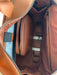 Monos Caramel Manmade Material Top Handles Detachable Strap Zip closure Bag Caramel