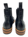 Nisolo Shoe Size 9.5 Black Leather Elastic Ankle Pull Tab Round Toe Ankle Boots Black / 9.5
